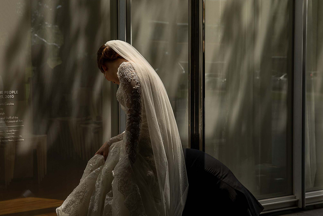 Paul and Shannon, North Carolina Holy Name of Jesus Cathedral, North Carolina Museum of Art, and North Carolina Museum of Natural Sciences Wedding by Danielle Doepke Photography