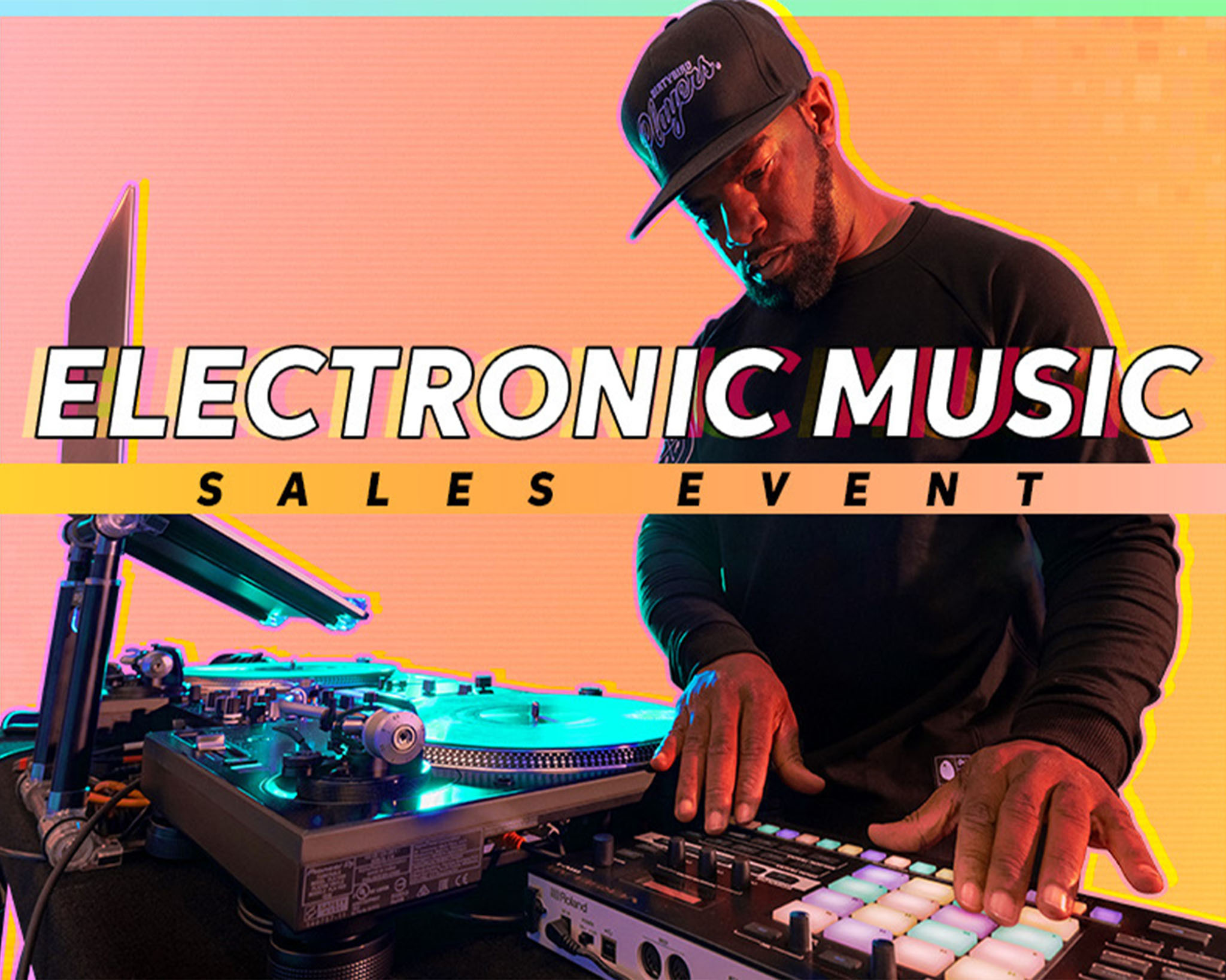 Danielle Doepke Design Portfolio - Sweetwater Project, Electronic Music Sales Event Promotion