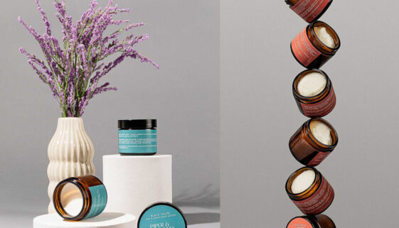 Product Photography for Piper & Honey Skincare. Photography done by Danielle Doepke, photographer located in Fort Wayne, Indiana.