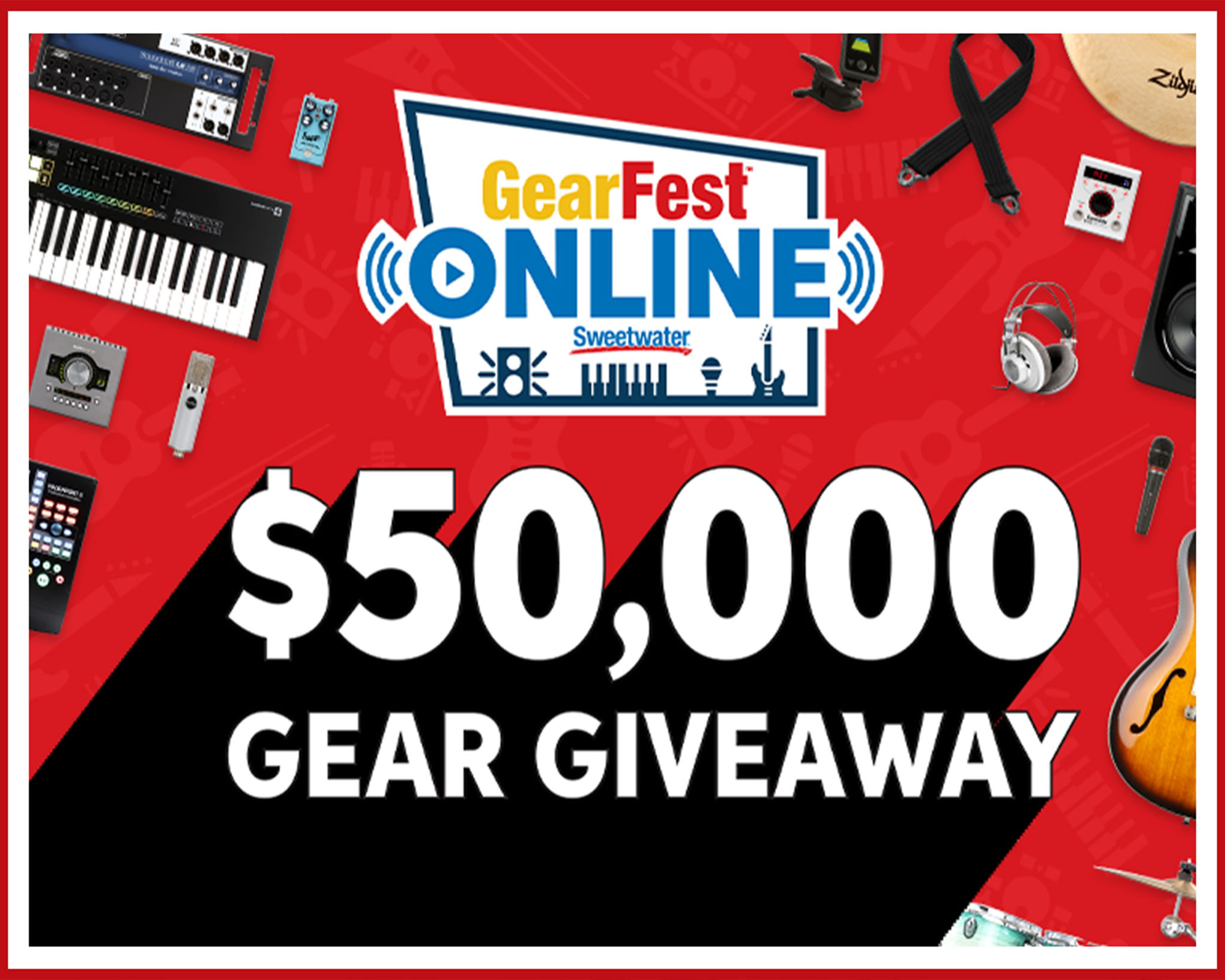 Danielle Doepke Design Portfolio - Sweetwater Project, GearFest Giveaway Promotion