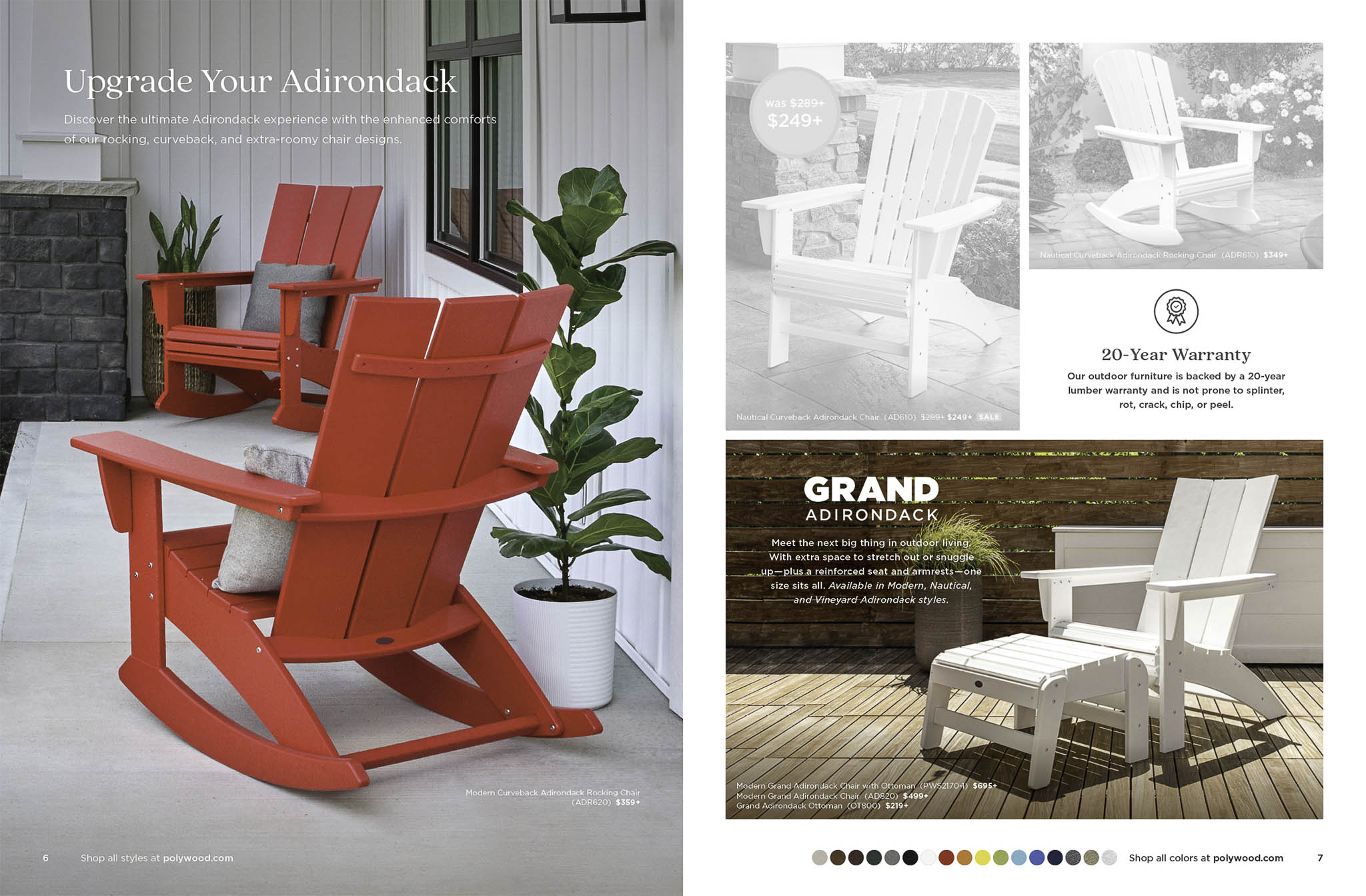 POLYWOOD Outdoor Furniture 2025 Catalog Spreads and Features, Photography and Imagery by Danielle Doepke, Fort Wayne, IN Photographer.