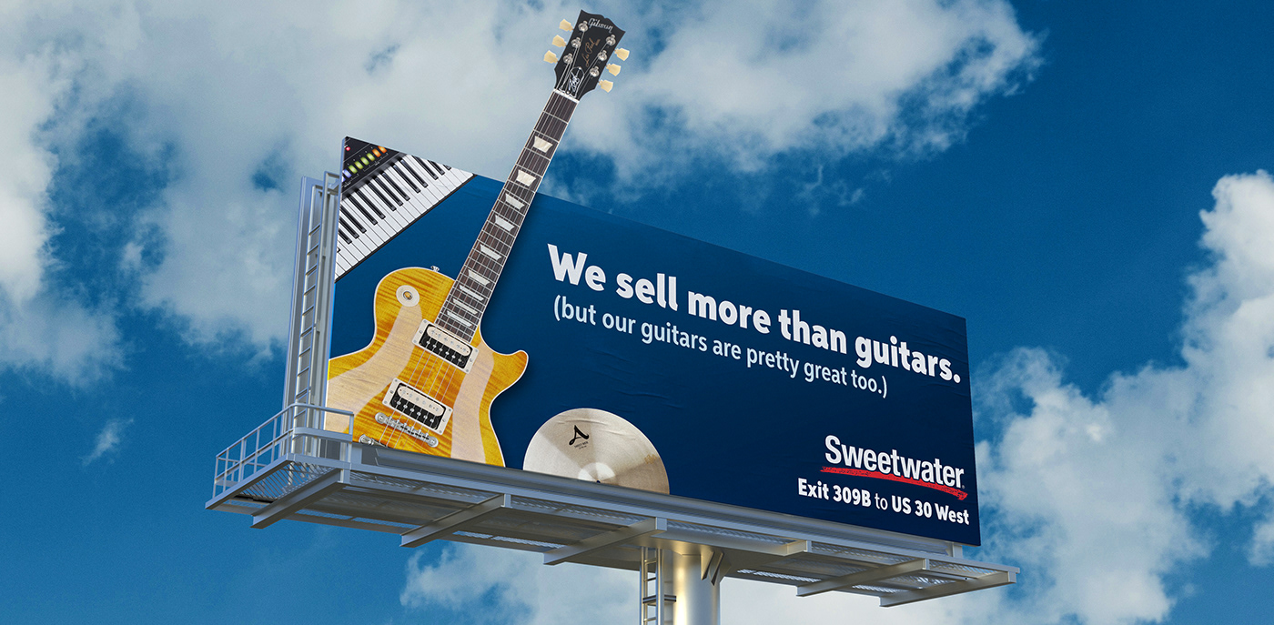 Danielle Doepke Design Portfolio - Sweetwater Project, Billboard Concepts - Spring 2021