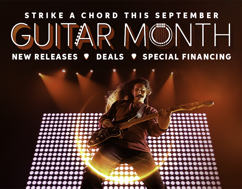 Danielle Doepke Design Portfolio - Sweetwater Project, Guitar Month Sales Promotion