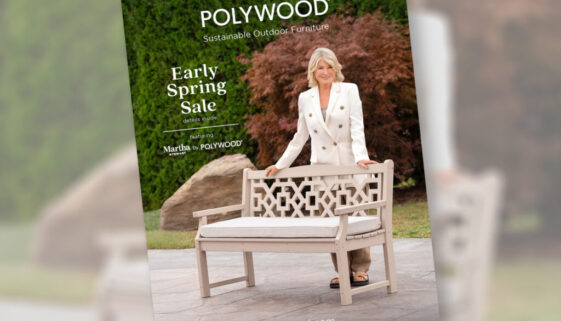 POLYWOOD Outdoor Furniture - Spring 2026 Direct Mail Catalog Spreads featuring photography by Danielle Doepke, POLYWOOD Senior Photographer