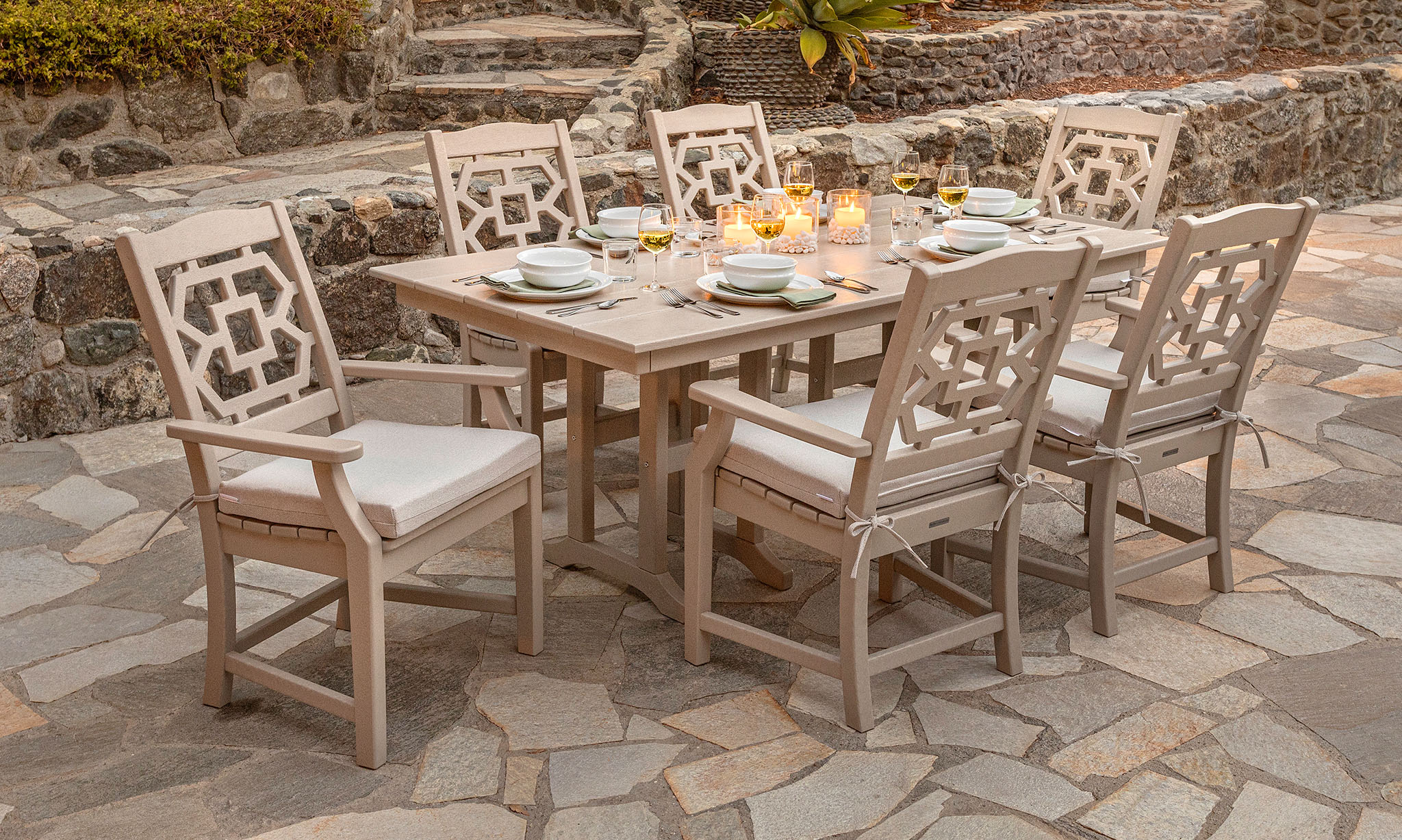 Martha Stewart x POLYWOOD Chinoiserie Collection, Lifestyle photography by Danielle Doepke