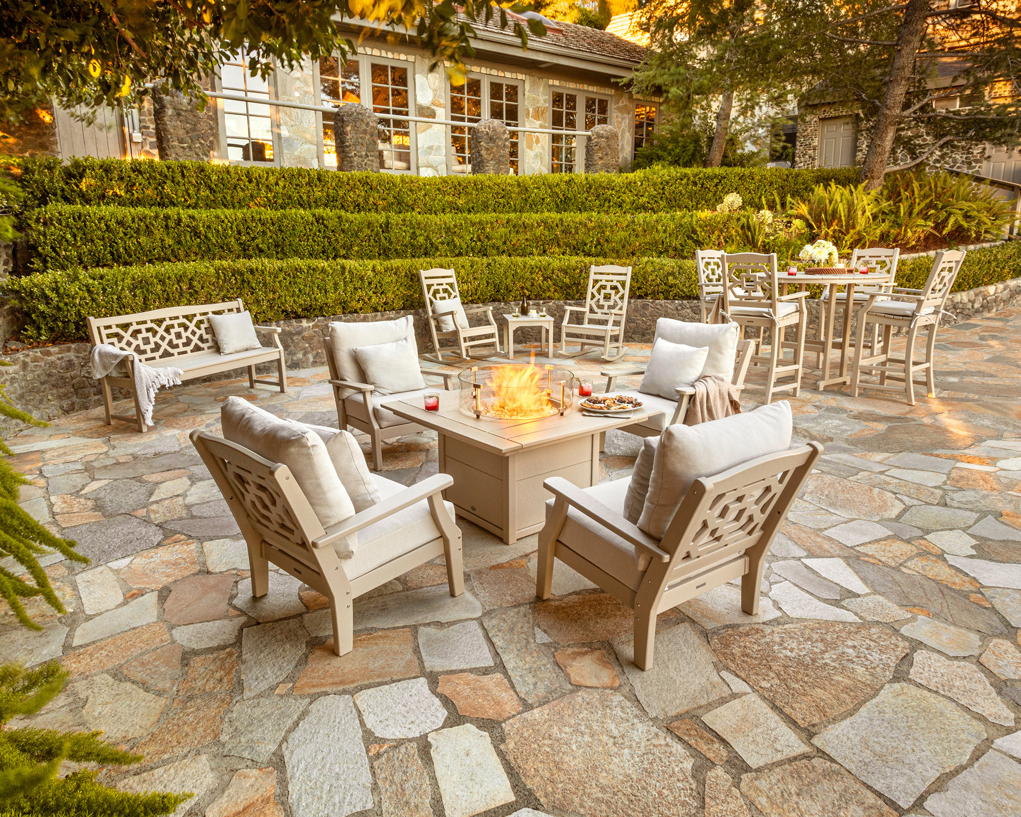 Martha Stewart x POLYWOOD Chinoiserie Collection, Lifestyle photography by Danielle Doepke