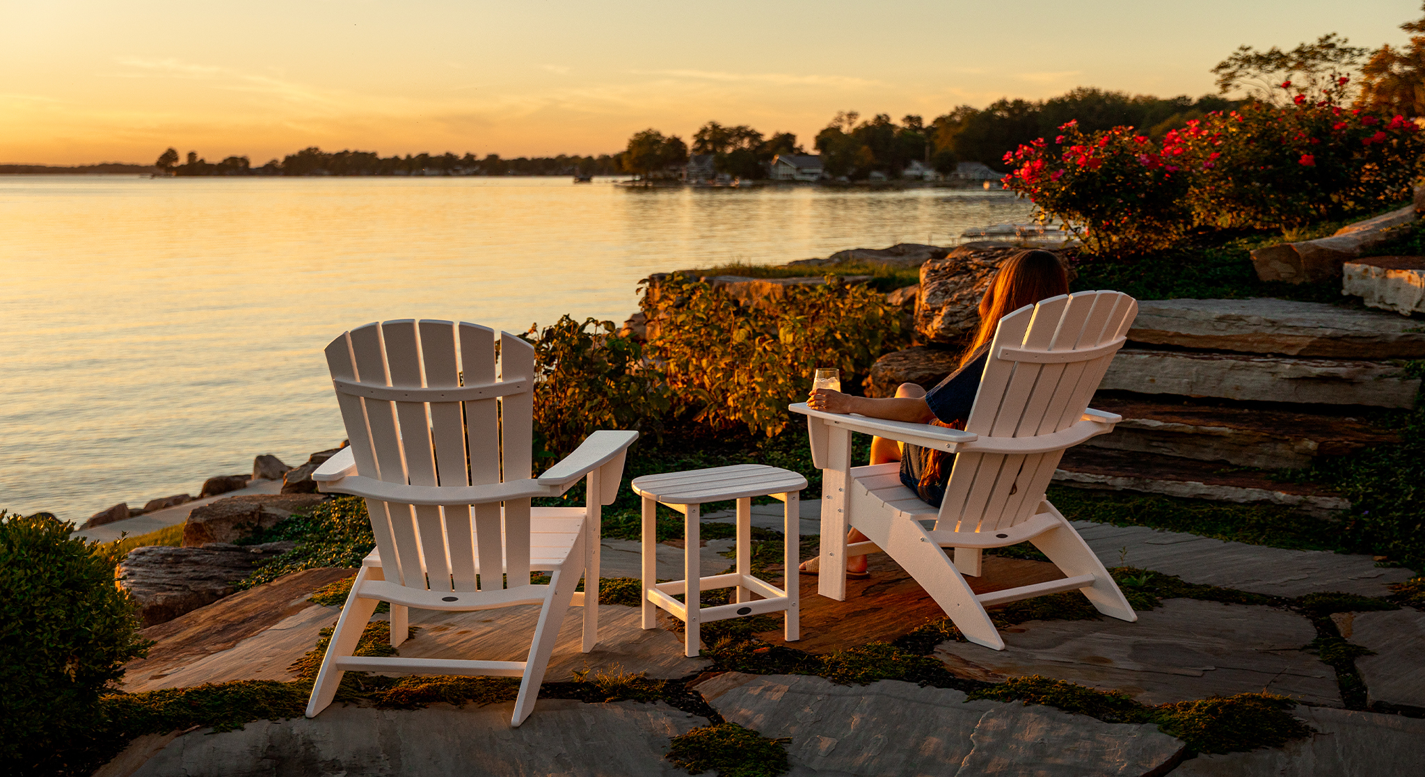 POLYWOOD Outdoor Furniture Bar Cart Product Launch Lifestyle Photography by Danielle Doepke